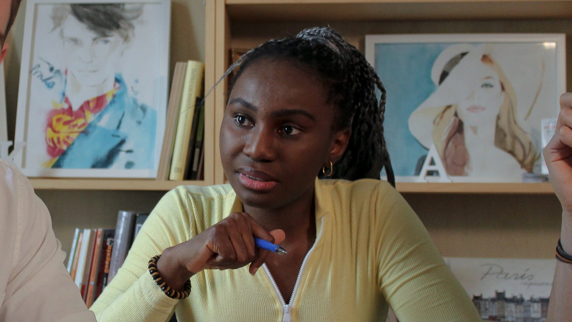 IMG_6772 Black girls at Language Atelier attending a langugae course
